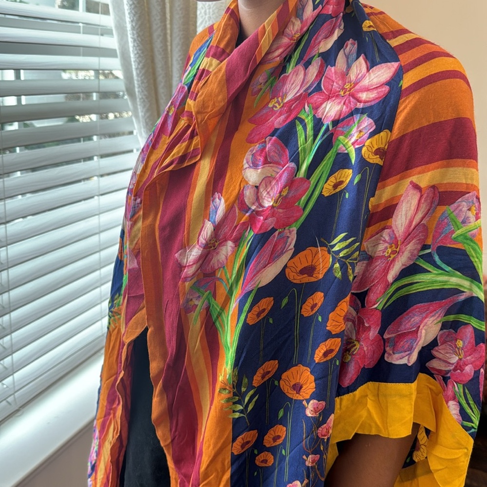 Free people all tous Colorful Striped Floral Kimono - Picture 12 of 14